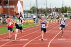 Boys under-13s 100 metres, Northern Under-17s/U-15s and U13s Champs, Leigh Sports Village, Leigh. Photo: David T. Hewitson/Sports for All Pics